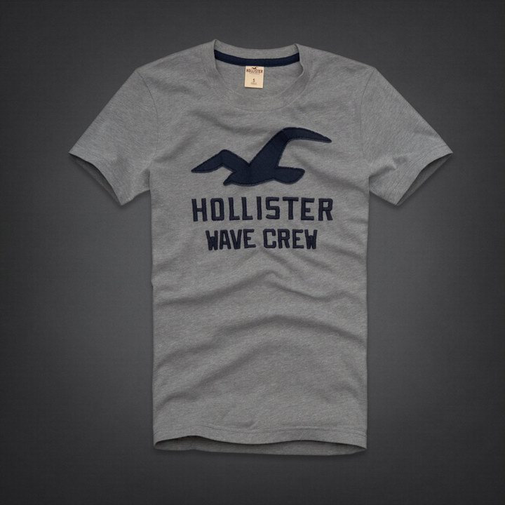 Tee shirt Hollister Gris Homme